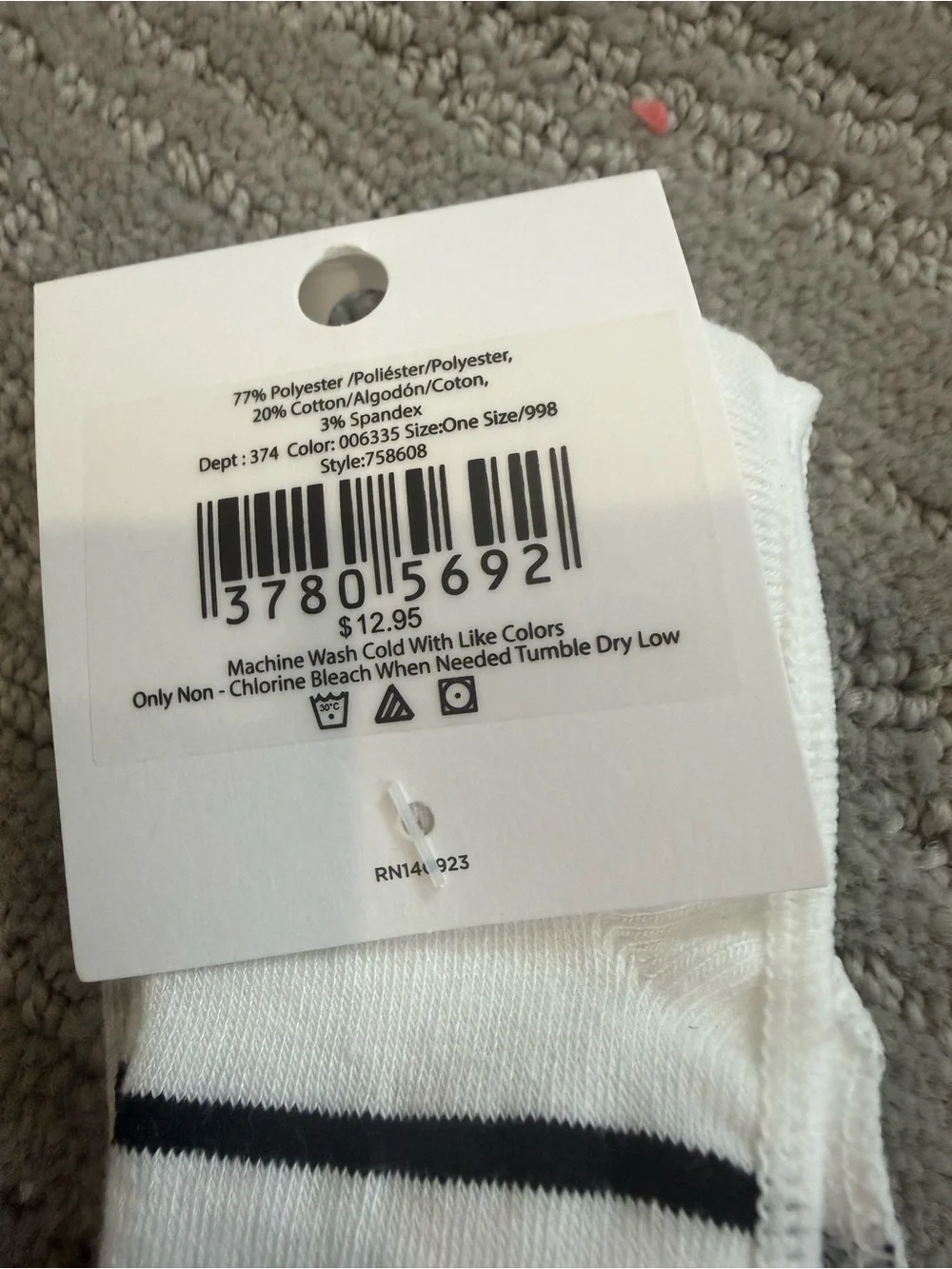 NWT LOFT Penguin & Stripe No-Show Socks 2 Pack One Size Non-Slip Grip